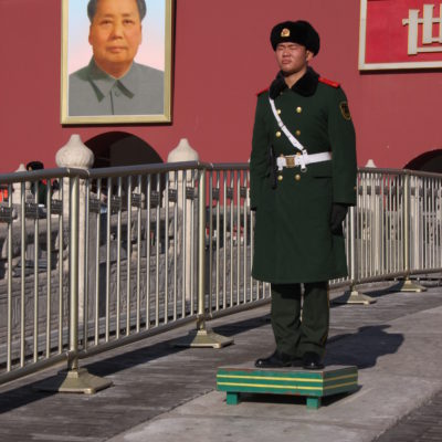 Mao`s guards...