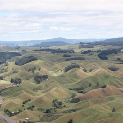 Vulkanische Landschaftsform