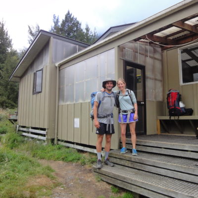 The DOC Hut we spent the night in