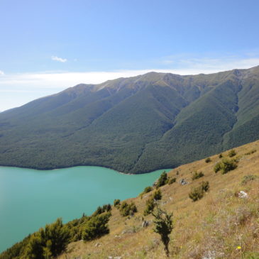 The blue lakes of Nelson