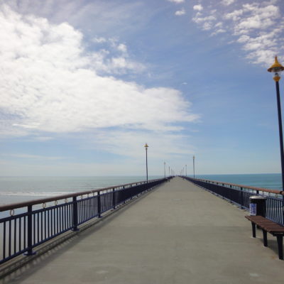 Pier in New Brighton, Christchurch