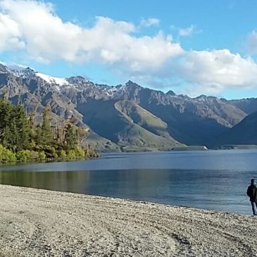 On the trails in Queenstown