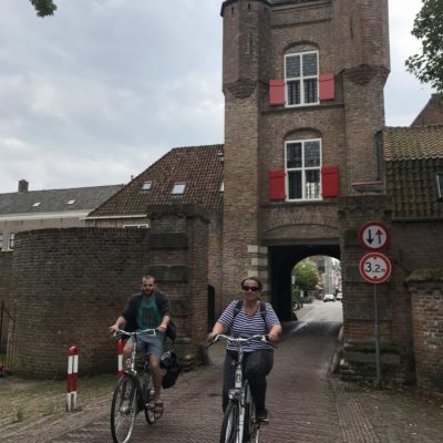 the Netherlands- biking for a whole day! 